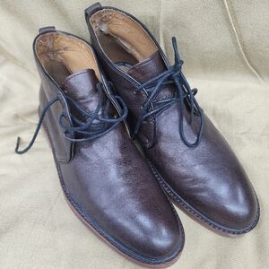 Coach Boots Mens 10.5 Brown Leather Chukka Boots Shoes  Ankle boots